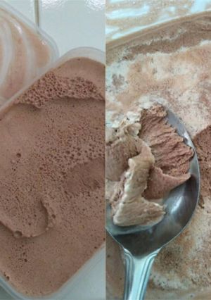 Foto resep Es Krim Cokelat "Nyonya Fadil"