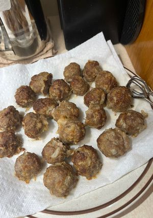 A picture of Goat Meatballs.
