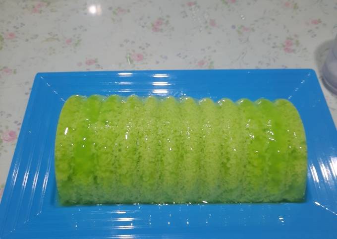 Resep Puding lumut Resep Puding lumut