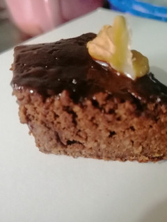 Una foto de Budín chocolatoso sin gluten ni azúcar