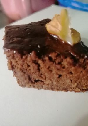 Una foto de Budín chocolatoso sin gluten ni azúcar