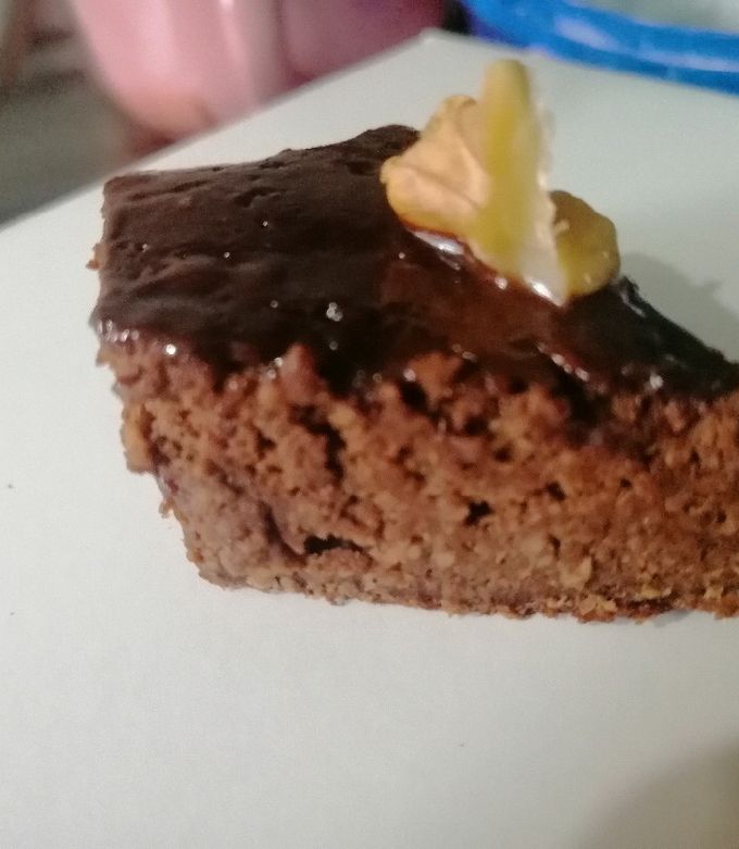Una foto de Budín chocolatoso sin gluten ni azúcar