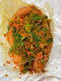 Grilled Fresh Egg Hake Fish Curry Wrapped #airfryer