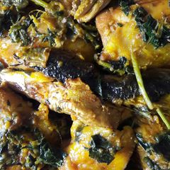 A picture of Yam porridge.