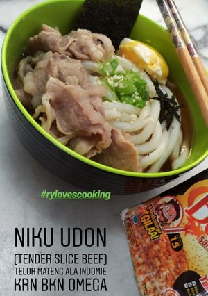 Foto resep Niku Udon Beef