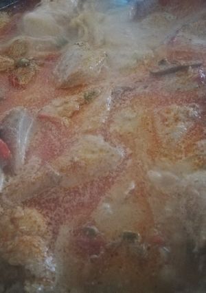 Una foto de Pollo al disco