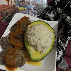 A picture of Goat stew.