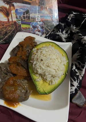 A picture of Goat stew.