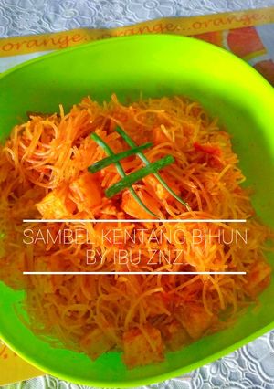 Foto resep Sambel Kentang Bihun