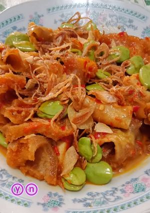 Foto resep Sambel goreng krecek tahu N petei