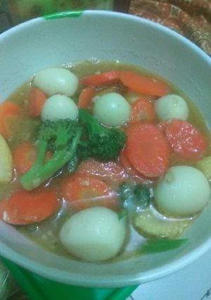 Foto resep Cap Cay Telur Puyuh