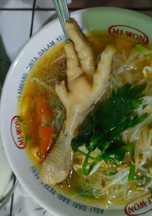 Foto resep Soto Ceker Oye