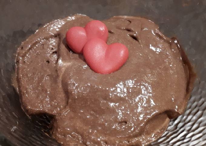 Recette Délicieux Mousse au chocolat facile