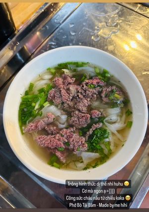 Hình của món Phở Bò vị Hà Nội đơn giản.