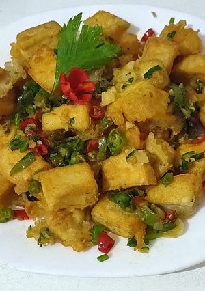 Foto resep Tahu cabe garam
