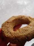 Falso Bagel de dos ingredientes (garbanzo y kéfir)