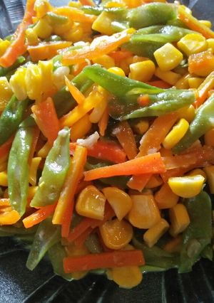 Foto resep Tumis jagung buncis