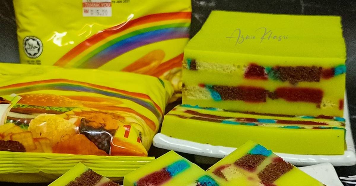 30 Resepi Kek Pelangi Yang Sedap Dan Mudah Oleh Komuniti Cookpad Cookpad