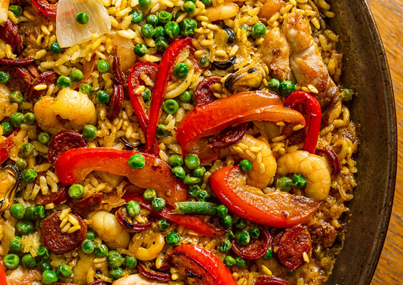 Paella Mixta de la tía Ana María