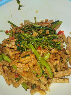 Foto resep Tumis kangkung tempe