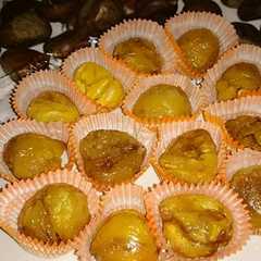 🌰🌰 الكستناء المحلاة او marrons glacés 🌰🌰-レシピのメイン写真