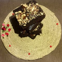 A picture of Fudge brownies.