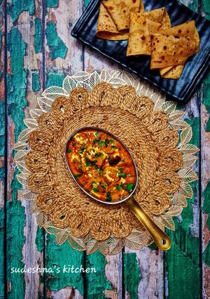 A picture of Rajasthani Gatte ki Sabzi.