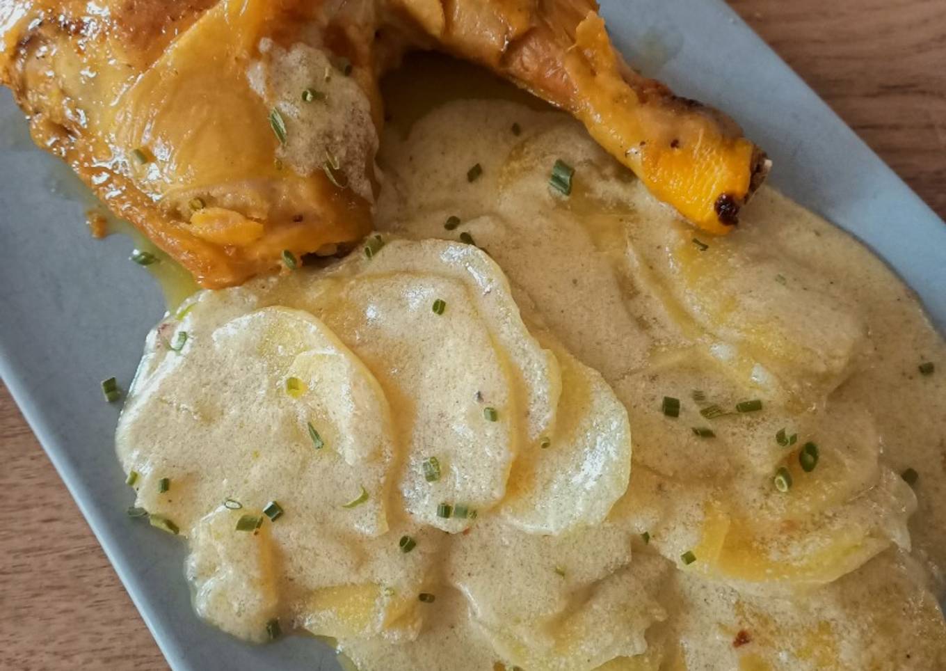 Pommes de terre à la crème au cook expert