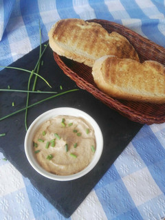 Una foto de Paté de setas y queso