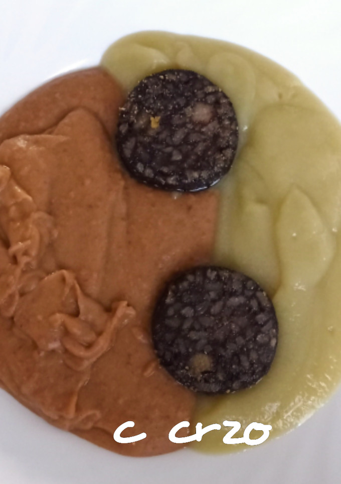 Una foto de Crema judías pintas y repollo