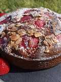 Torta morbida alle fragole