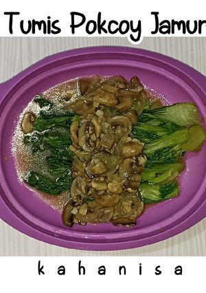 Foto resep Tumis Pokcoy Jamur