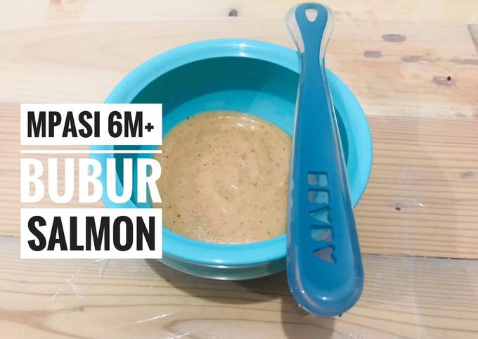 Mpasi 6M+ Bubur Salmon