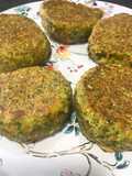 Hamburguesas de zanahoria y brócoli