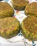 Hamburguesas de zanahoria y brócoli