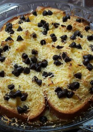 Foto resep puding roti tawar