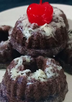 Foto resep Putu ayu ketan hitam keju