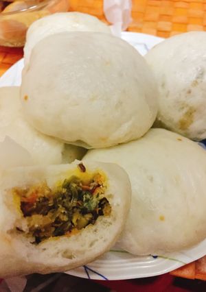 Hình của món Bánh bao nhân thịt.