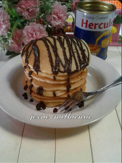 Foto resep Pancake fluffy tanpa telur