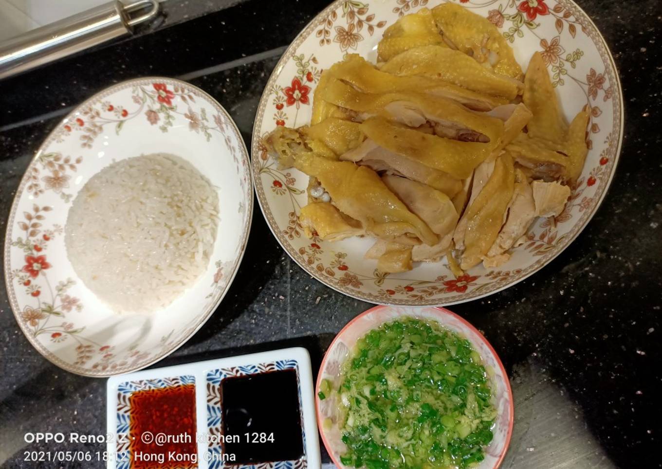 Hainan Chicken Rice (Nasi Ayam Hainan)