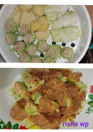 Foto resep Siomay umma mi bumbu kacang homemade