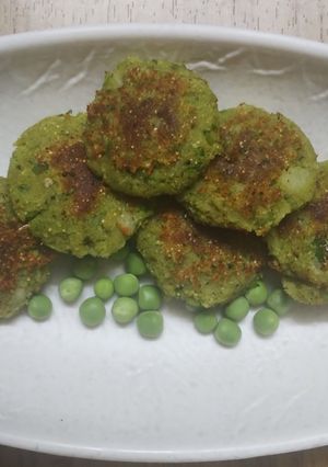 A picture of Soya matar cutlet.