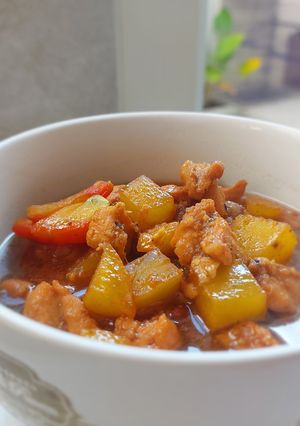 Foto resep Semur Ayam Kentang