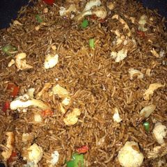 A picture of Masala brown rice.
