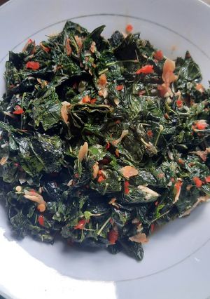 Foto resep Tumis Daun Singkong
