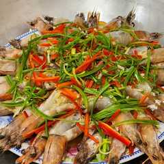 A picture of Udang Kukus ang ciu.