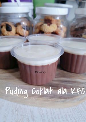 Foto resep Puding Coklat Ala KFC