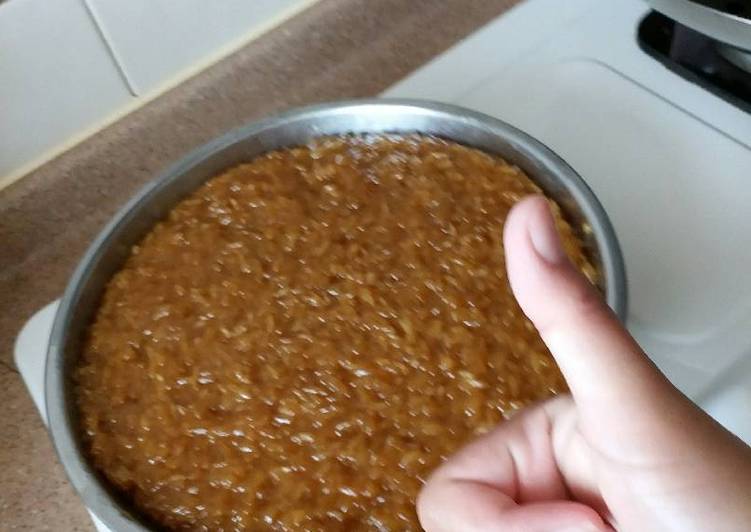 Cara Musim Gugur saat makan malamWajik ketan