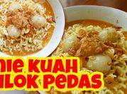Gambar mie indomie kuah