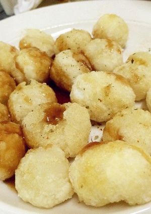 【靜靜小廚】炸元宵 的食譜成品照片